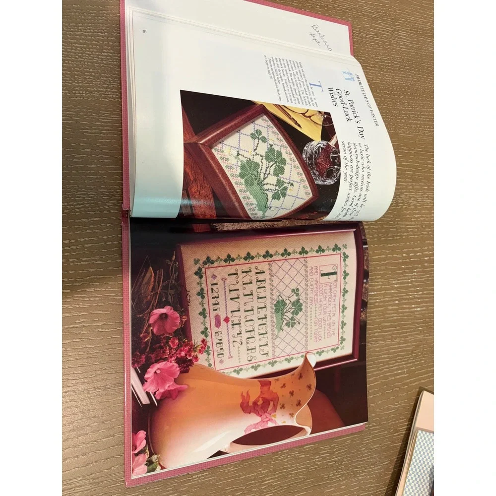 Better Homes & Gardens Four Seasons Cross Stitch Hardcover Pattern Book Spring